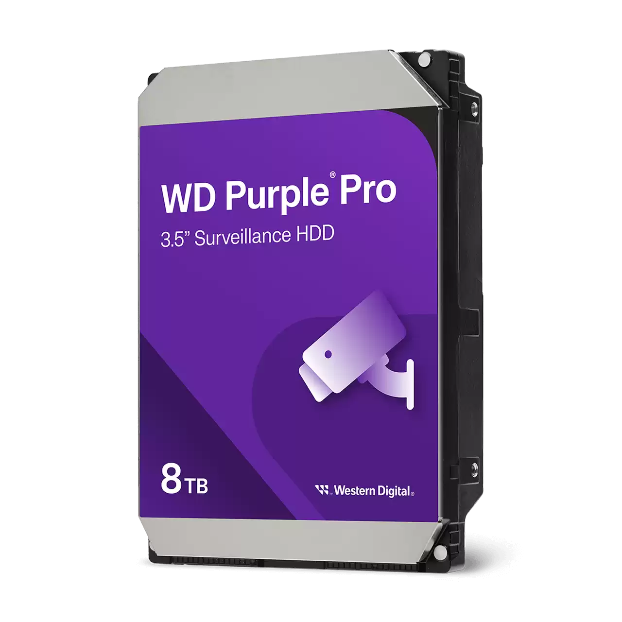 WD Purple Pro 3.5" 8TB Surveillance  Hard Drive (8-26TB)