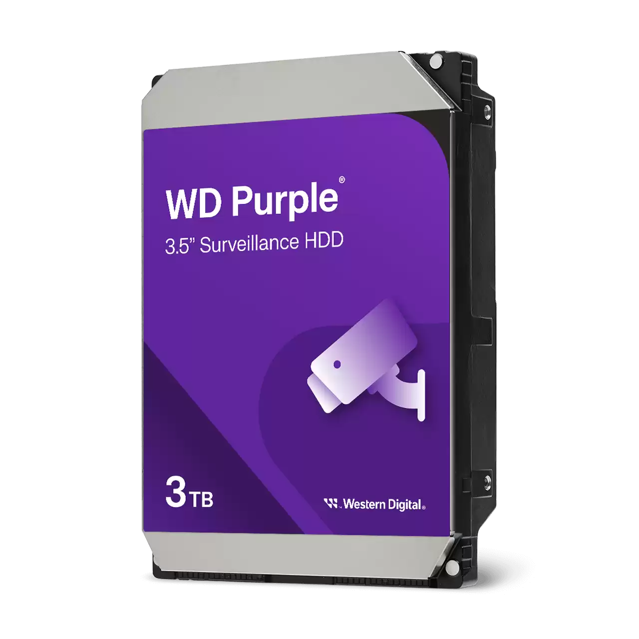 WD Purple 3.5" Surveillance Hard Drive (1-8TB)