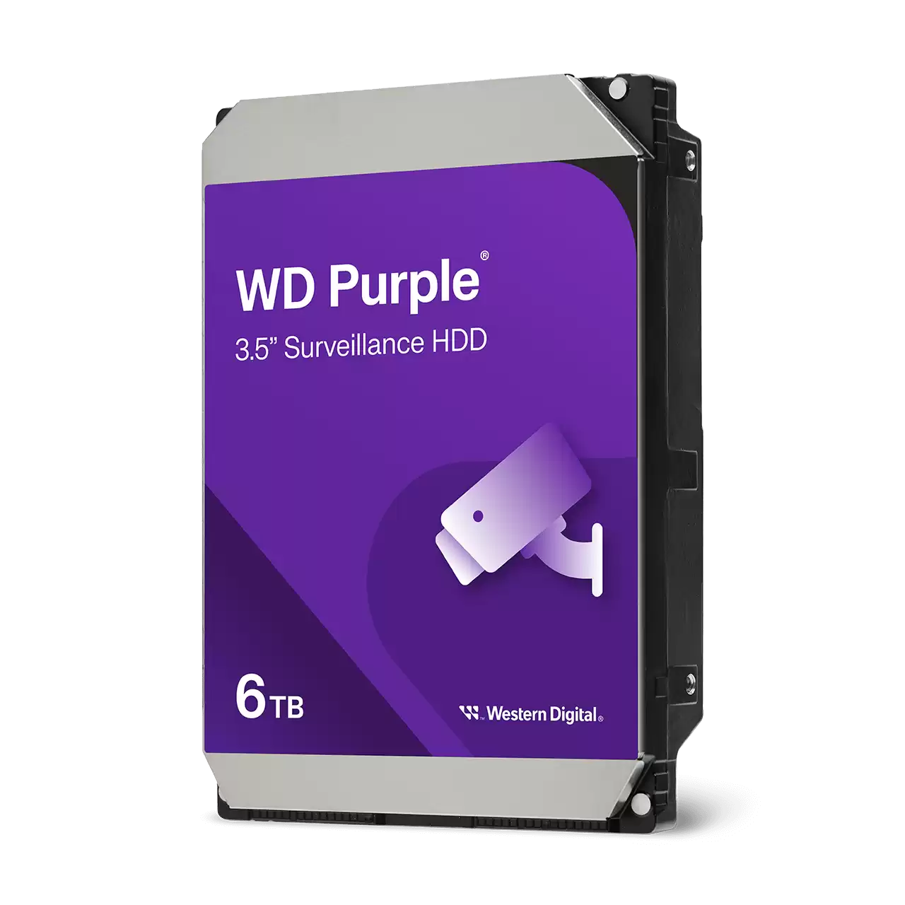WD Purple 3.5" Surveillance Hard Drive (1-8TB)